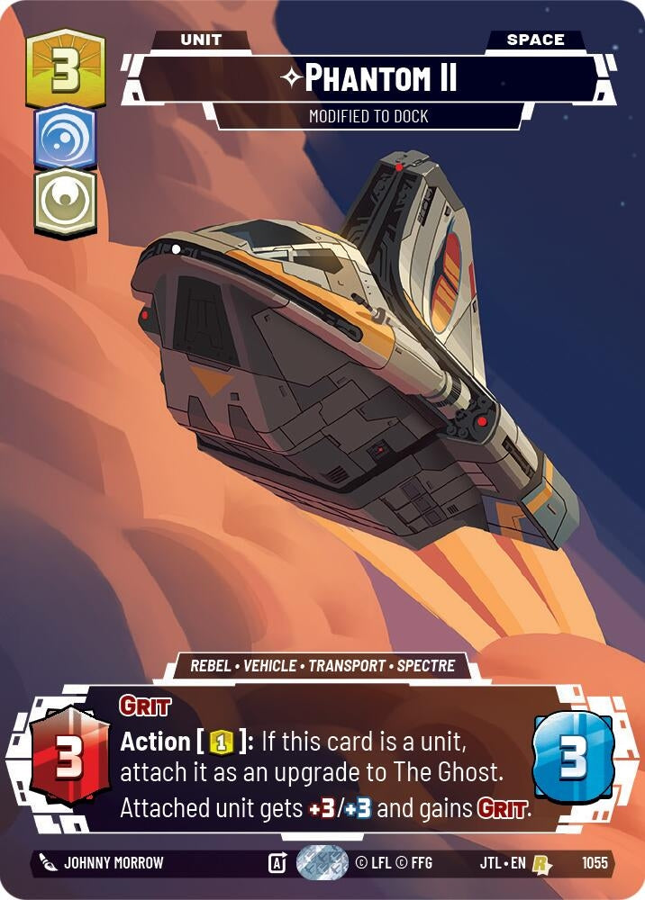 Image for Phantom II - Modified to Dock (Prestige Foil) - Star Wars: Unlimited