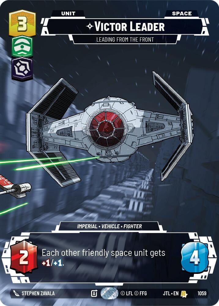 Image for Victor Leader - Leading from the Front (Prestige Foil) - Star Wars: Unlimited