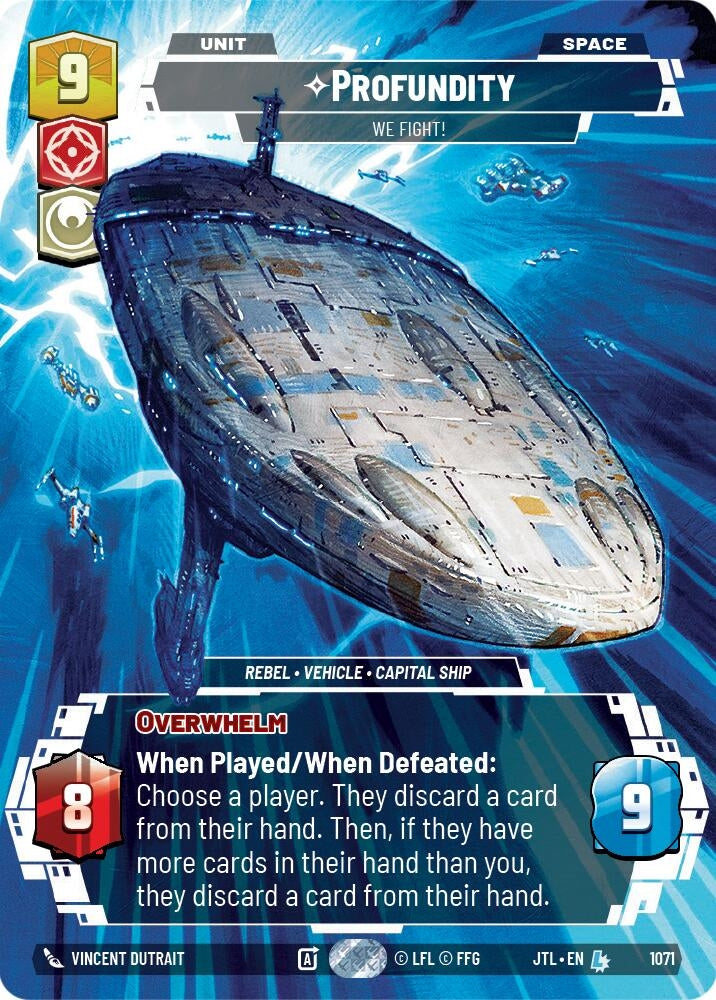 Image for Profundity - We Fight! (Prestige Foil) - Star Wars: Unlimited