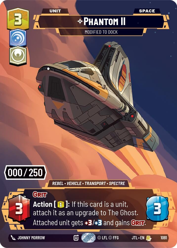 Image for Phantom II - Modified to Dock (Serialized) - Star Wars: Unlimited