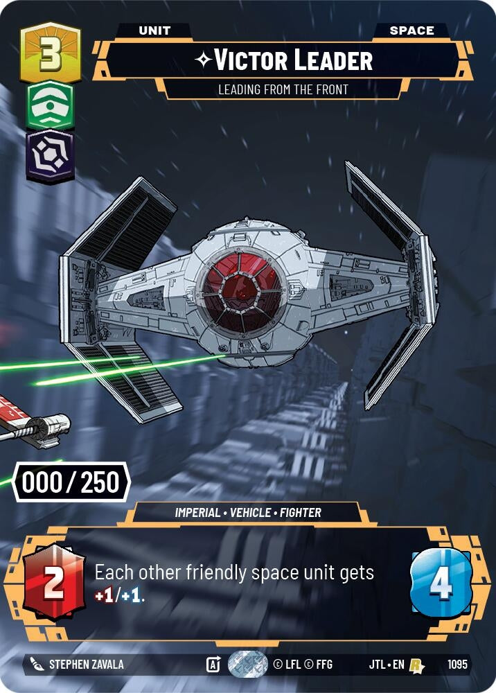 Image for Victor Leader - Leading from the Front (Serialized) - Star Wars: Unlimited