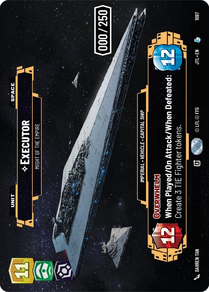 Image for Executor - Might of the Empire (Serialized) - Star Wars: Unlimited