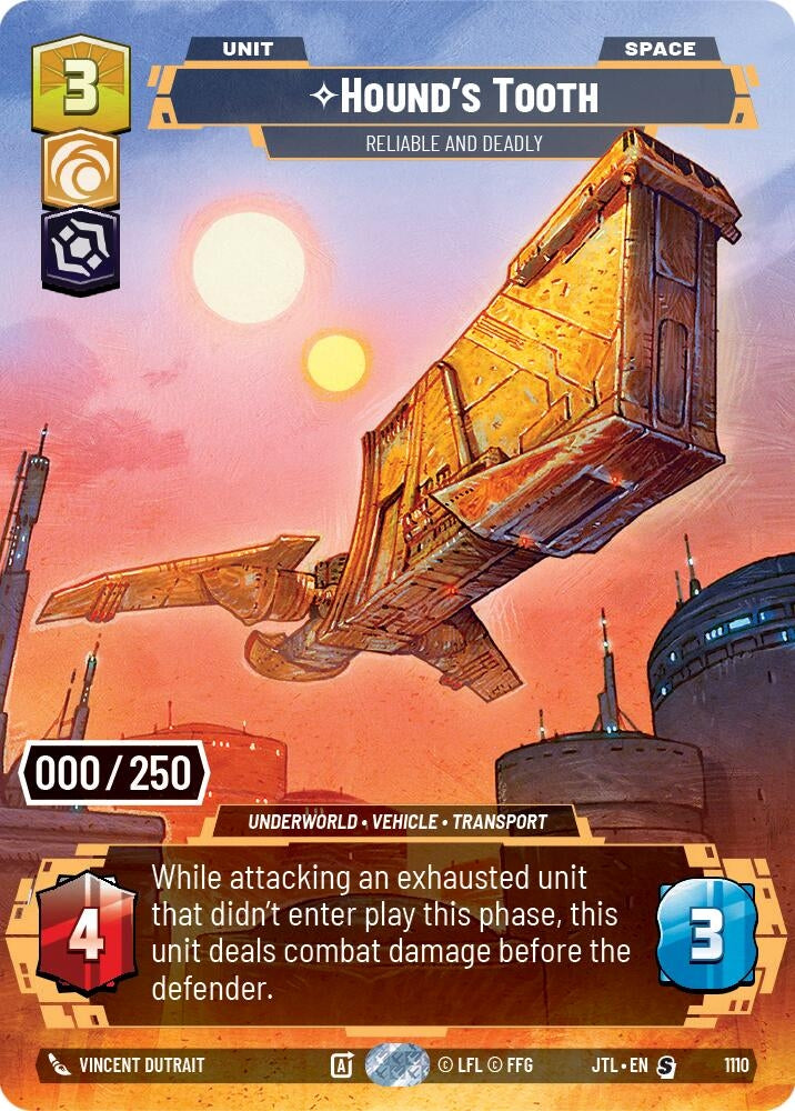 Image for Hound's Tooth - Reliable and Deadly (Serialized) - Star Wars: Unlimited