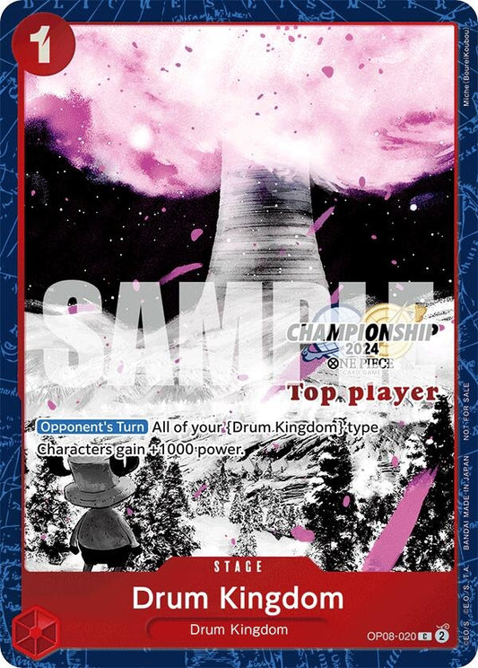 Image for Drum Kingdom (Championship 2024 Top Player Pack Vol. 2) - One Piece Card Game