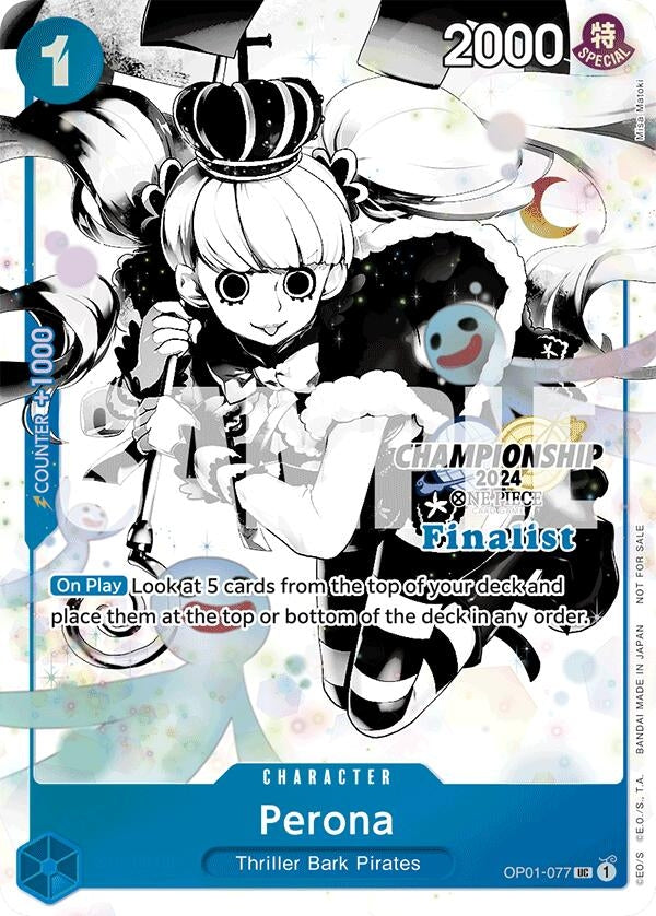 Image for Perona (Championship 2024 Finalist Card Set Vol. 2) - One Piece Card Game