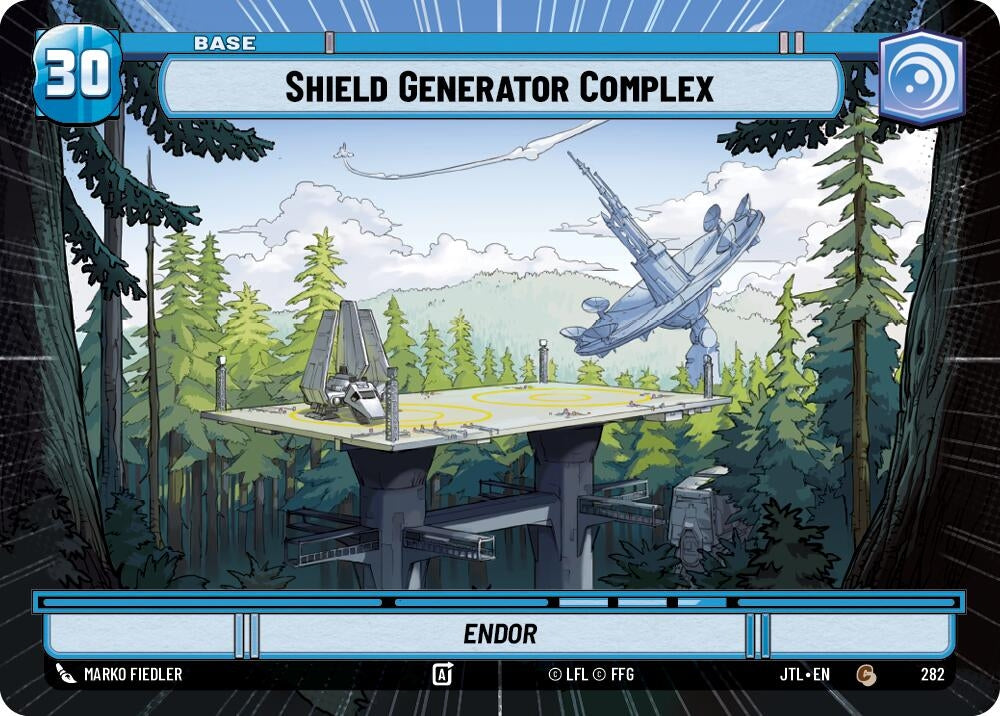 Image for Shield Generator Complex // Shield (Hyperspace) - Star Wars: Unlimited
