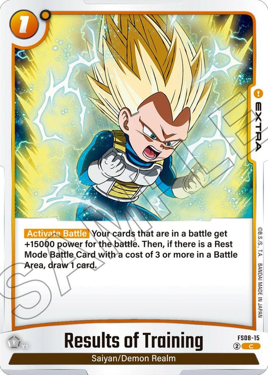Image for Results of Training - Dragon Ball Super: Fusion World