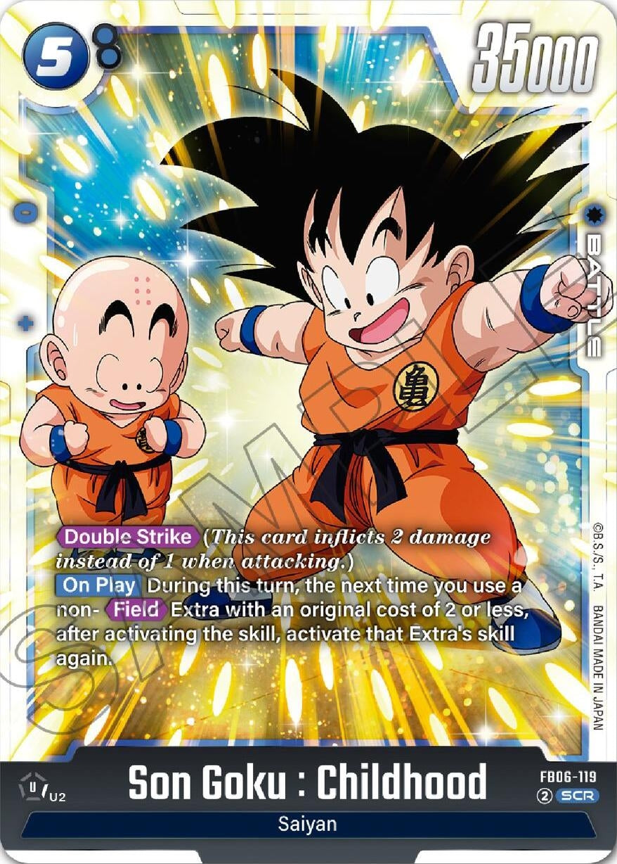 Image for Son Goku : Childhood - FB06-119 - Dragon Ball Super: Fusion World