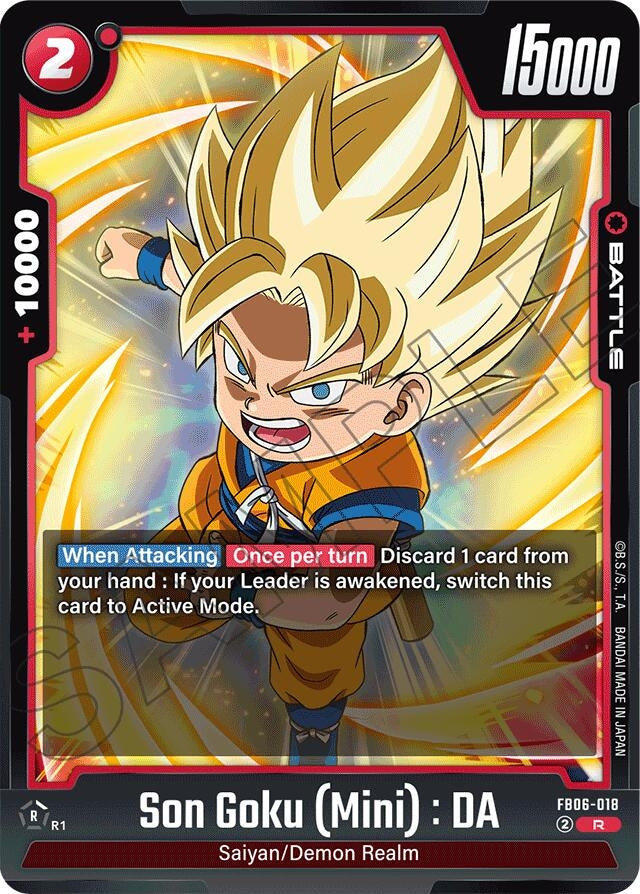 Image for Son Goku (Mini) : DA - FB06-018 - Dragon Ball Super: Fusion World