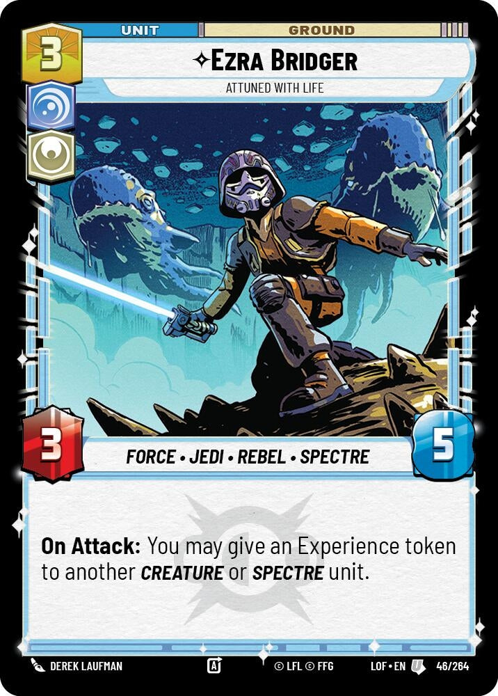 Image for Ezra Bridger - Attuned With Life - Star Wars: Unlimited