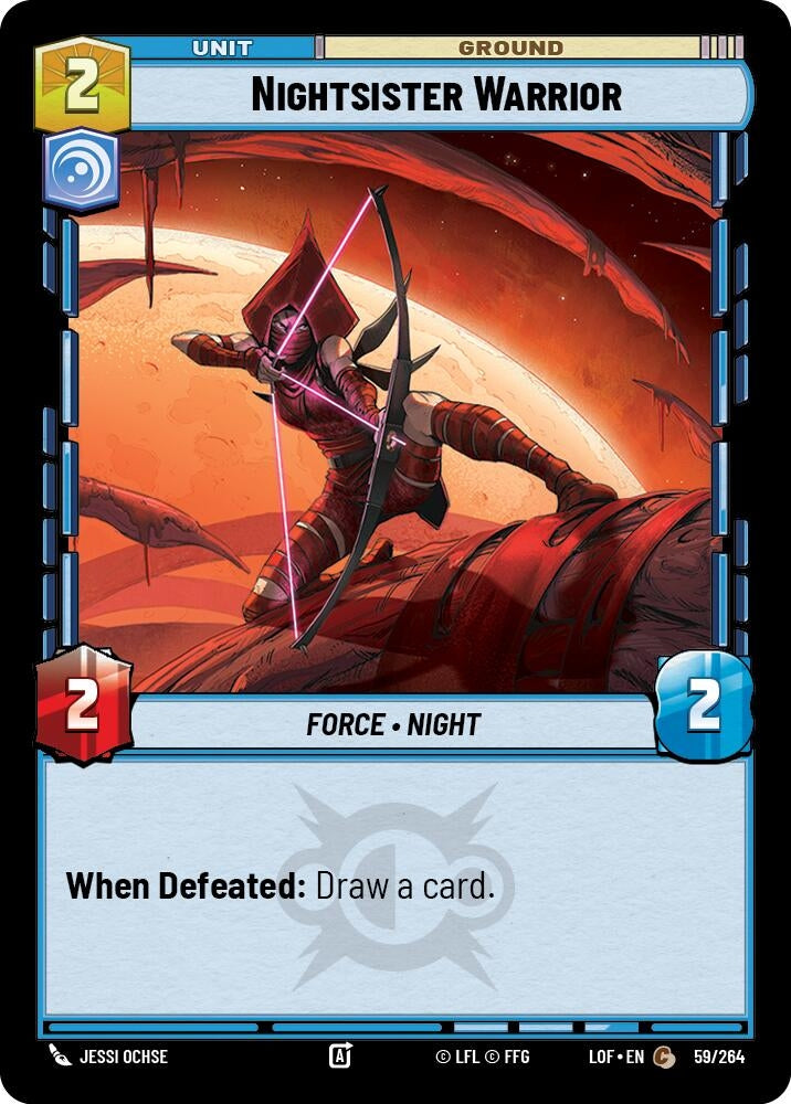 Image for Nightsister Warrior - Star Wars: Unlimited