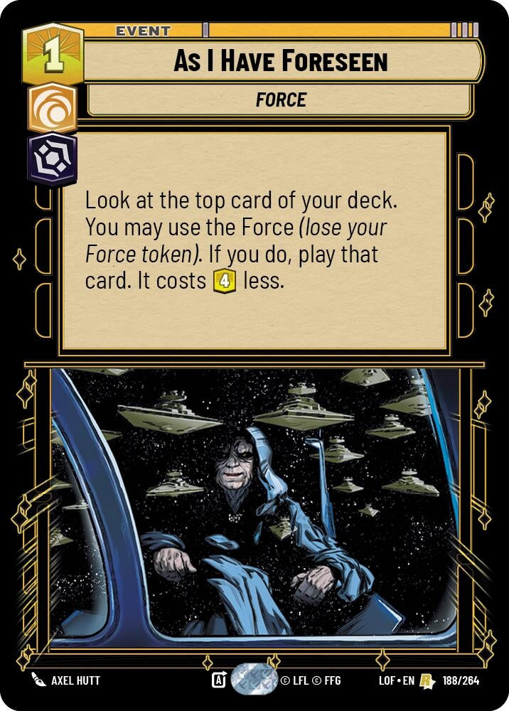 Image for As I Have Foreseen - Star Wars: Unlimited