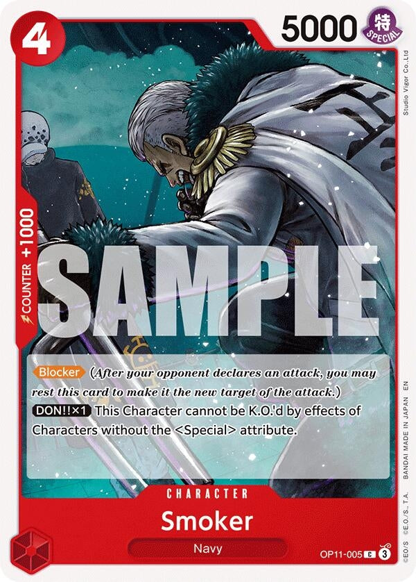Image for Smoker - One Piece Card Game