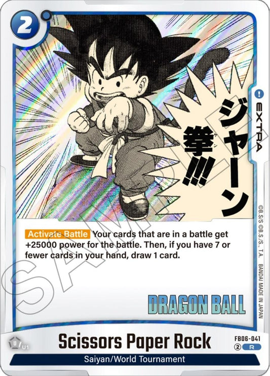 Image for Scissors Paper Rock - Dragon Ball Super: Fusion World