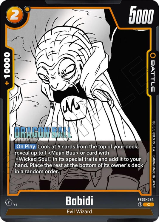 Image for Babidi - FB03-084 - Dragon Ball Super: Fusion World
