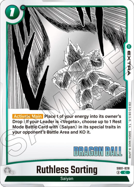 Image for Ruthless Sorting - Dragon Ball Super: Fusion World