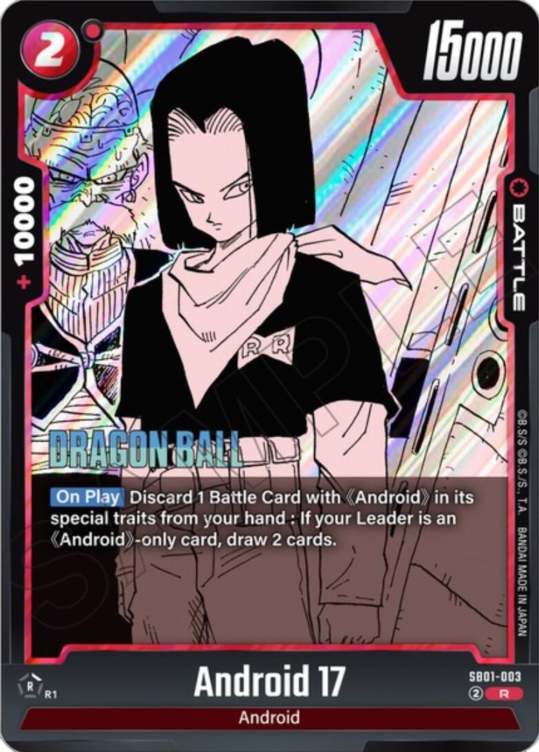 Image for Android 17 - SB01-003 - Dragon Ball Super: Fusion World