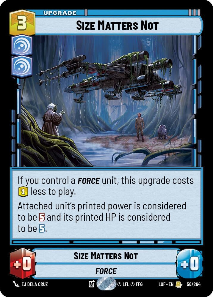 Image for Size Matters Not - Star Wars: Unlimited