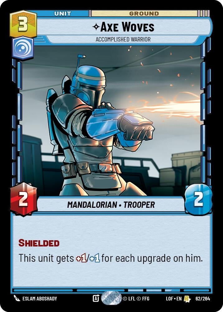Image for Axe Woves - Accomplished Warrior - Star Wars: Unlimited