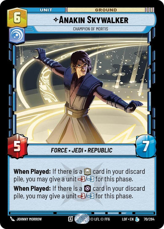 Image for Anakin Skywalker - Champion of Mortis - Star Wars: Unlimited