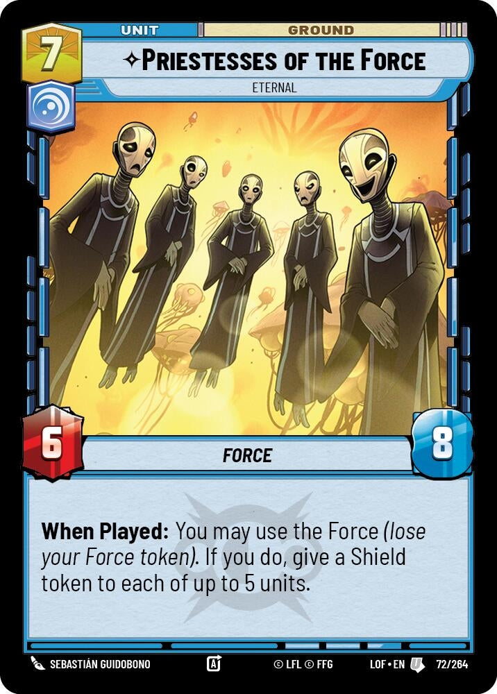 Image for Priestesses of the Force - Eternal - Star Wars: Unlimited
