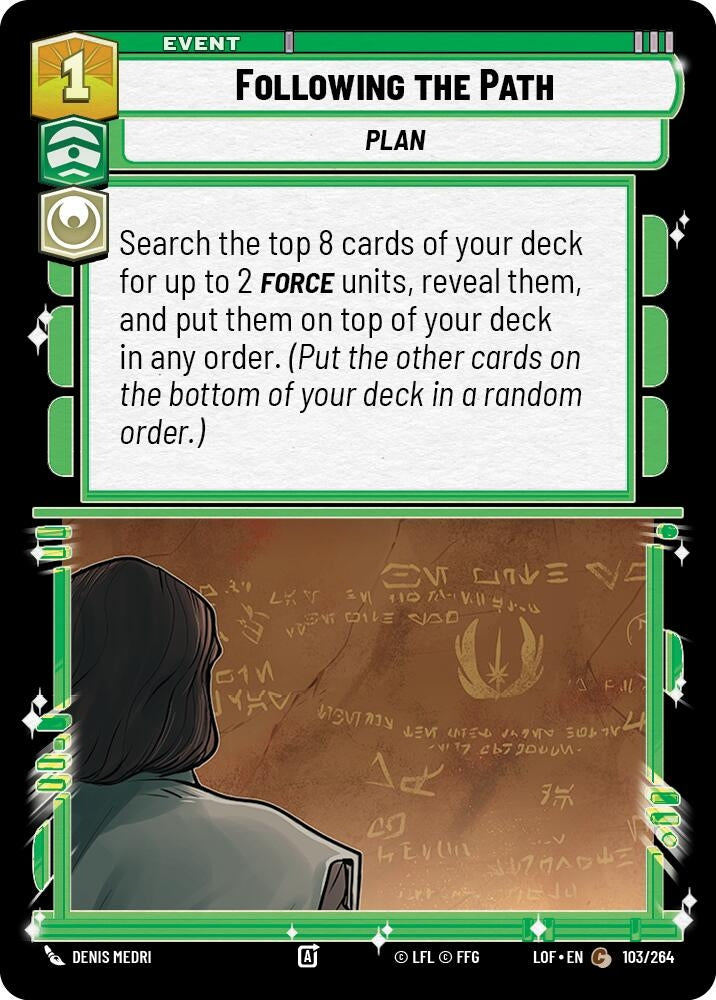 Image for Following the Path - Star Wars: Unlimited