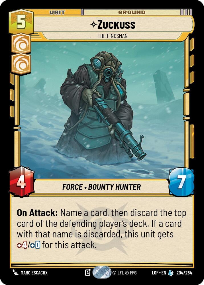Image for Zuckuss - The Findsman - Star Wars: Unlimited
