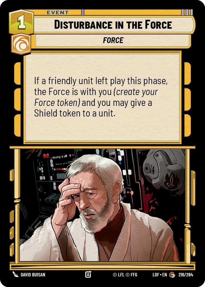 Image for Disturbance in the Force - Star Wars: Unlimited
