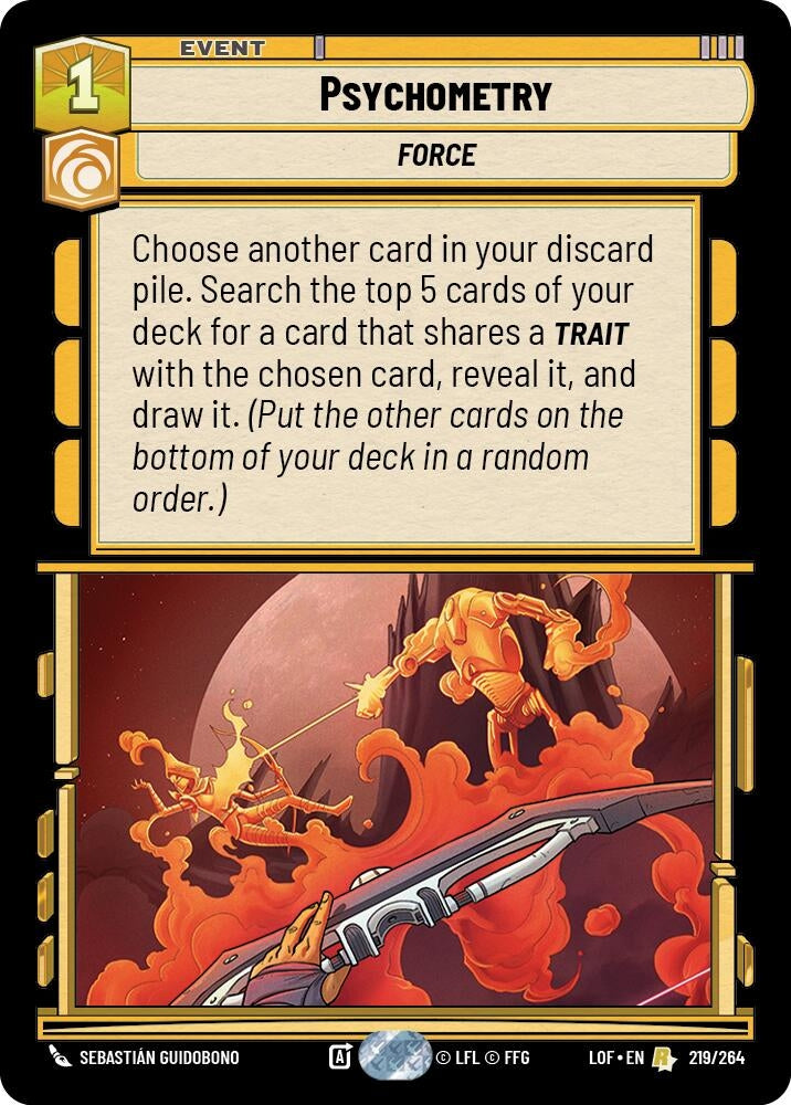 Image for Psychometry - Star Wars: Unlimited