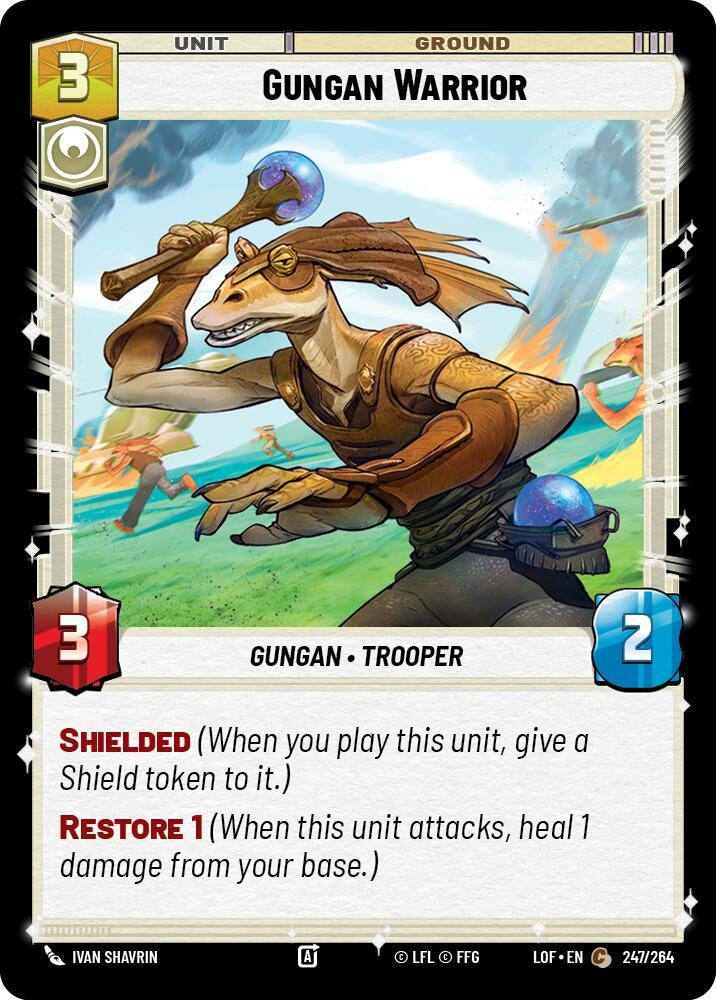 Image for Gungan Warrior - Star Wars: Unlimited