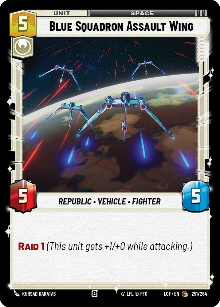 Image for Blue Squadron Assault Wing - Star Wars: Unlimited