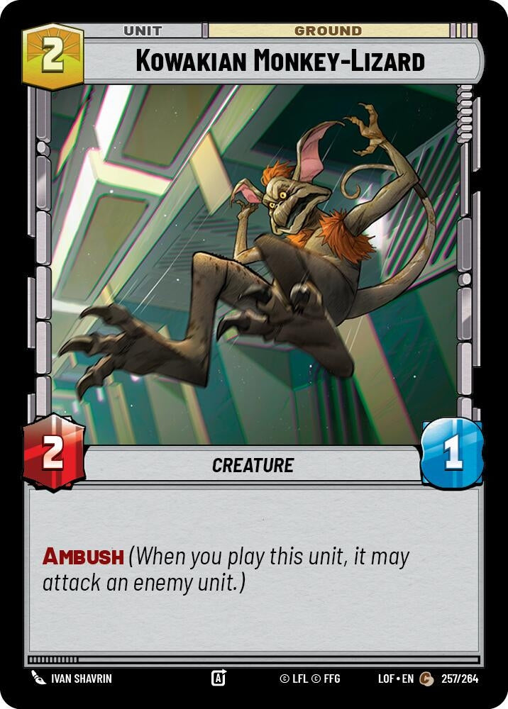 Image for Kowakian Monkey-Lizard - Star Wars: Unlimited