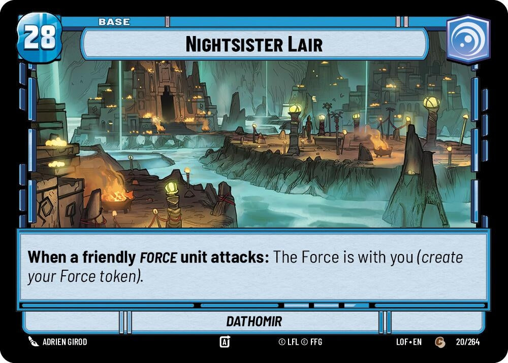 Image for Nightsister Lair // Shield - Star Wars: Unlimited