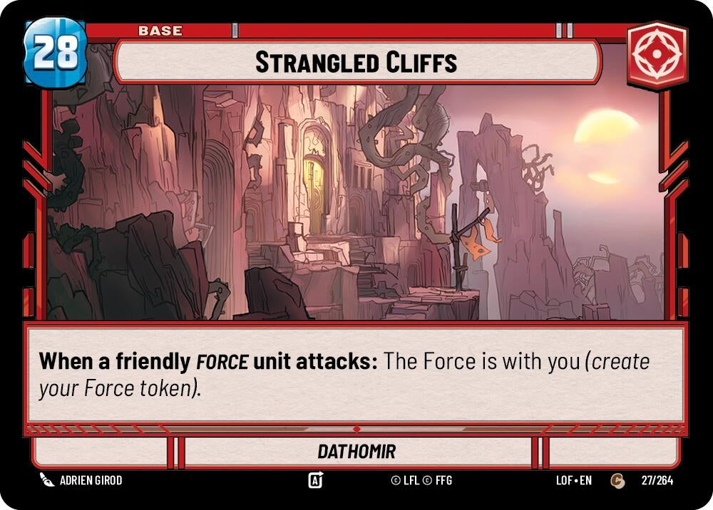 Image for Strangled Cliffs // Experience - Star Wars: Unlimited