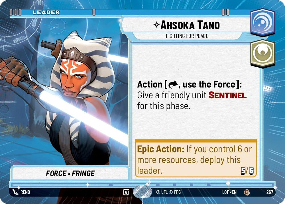 Image for Ahsoka Tano - Fighting For Peace (Hyperspace) - Star Wars: Unlimited