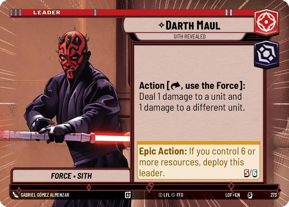 Image for Darth Maul - Sith Revealed (Hyperspace) - Star Wars: Unlimited