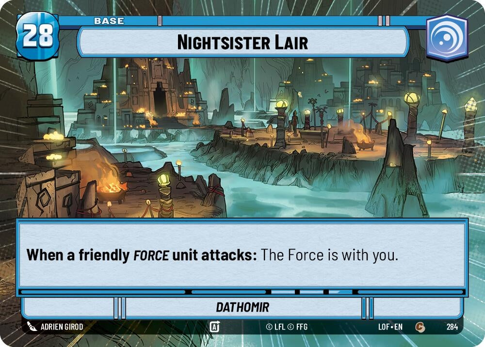 Image for Nightsister Lair // Shield (Hyperspace) - Star Wars: Unlimited