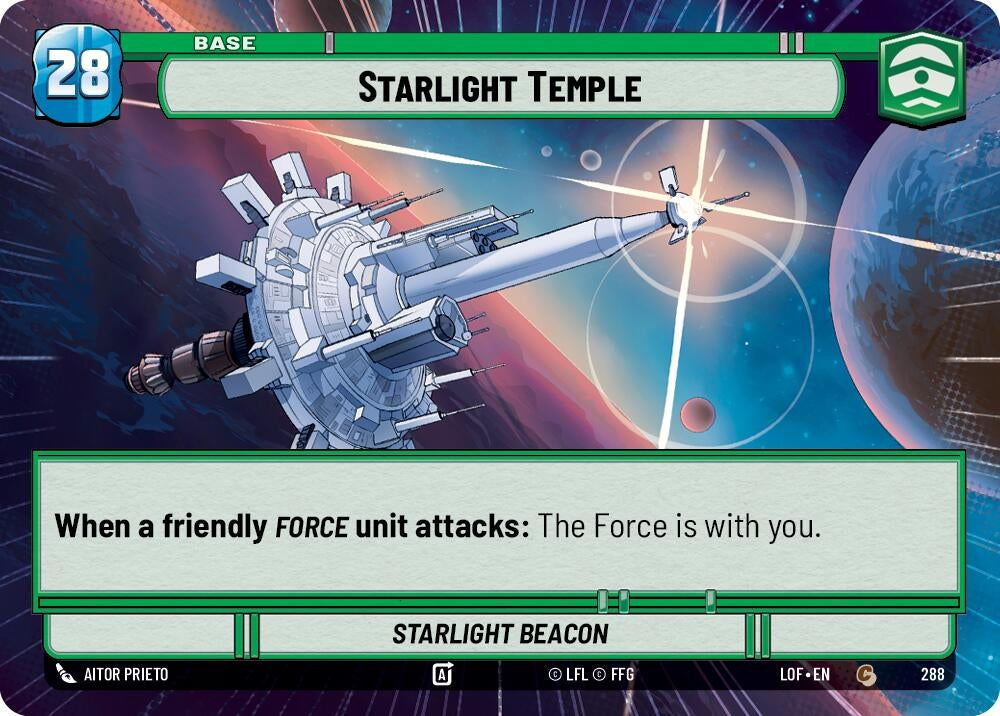 Image for Starlight Temple // Shield (Hyperspace) - Star Wars: Unlimited