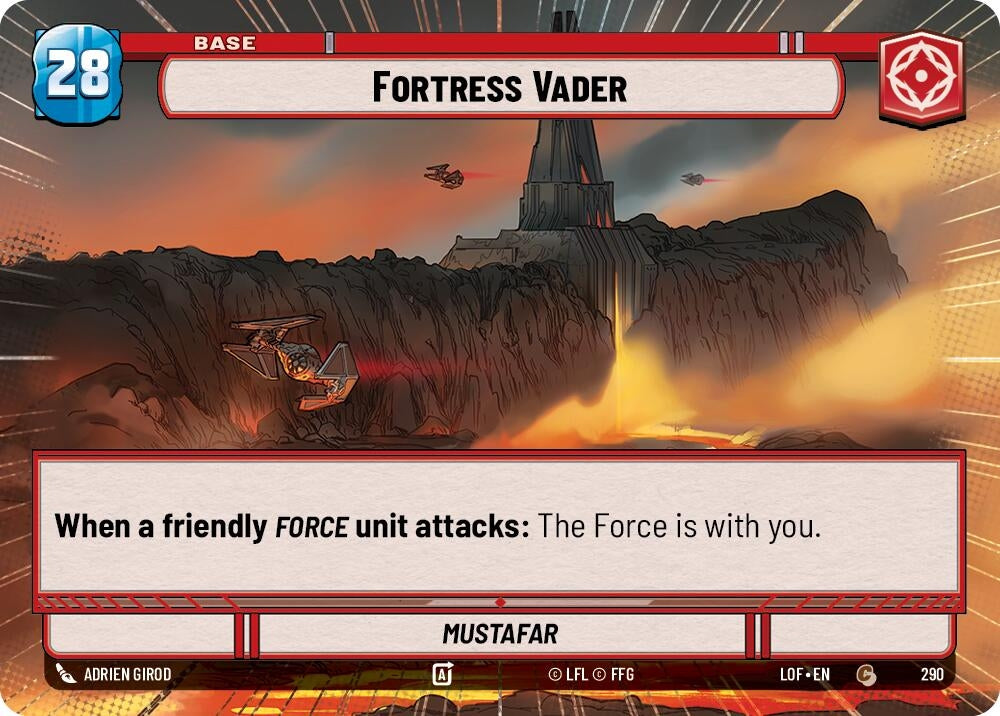 Image for Fortress Vader // Experience (Hyperspace) - Star Wars: Unlimited