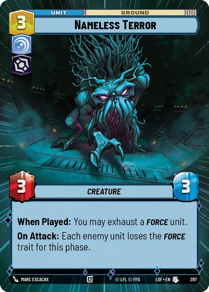 Image for Nameless Terror (Hyperspace) - Star Wars: Unlimited