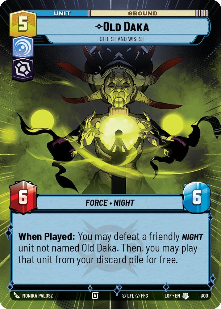 Image for Old Daka - Oldest and Wisest (Hyperspace) - Star Wars: Unlimited