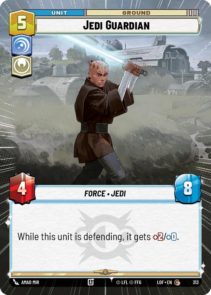 Image for Jedi Guardian (Hyperspace) - Star Wars: Unlimited