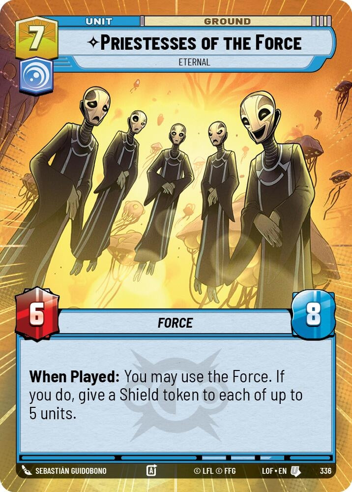 Image for Priestesses of the Force - Eternal (Hyperspace) - Star Wars: Unlimited