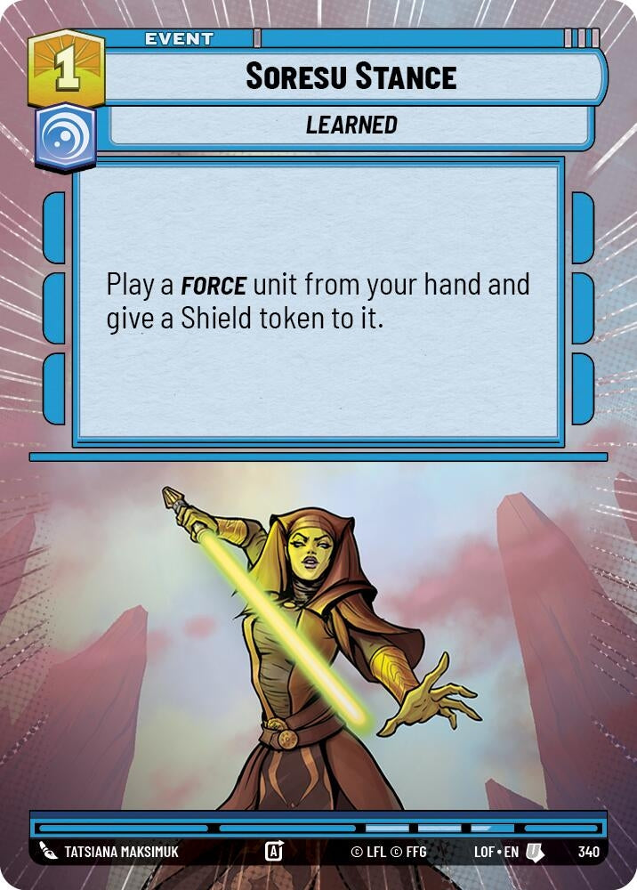 Image for Soresu Stance (Hyperspace) - Star Wars: Unlimited