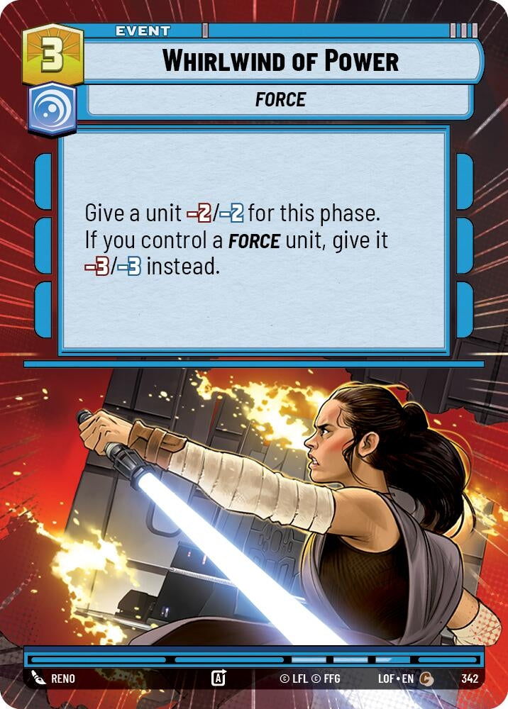 Image for Whirlwind of Power (Hyperspace) - Star Wars: Unlimited