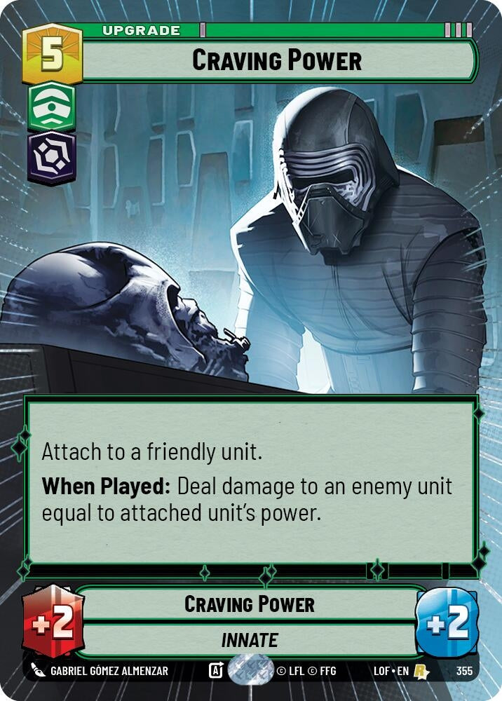 Image for Craving Power (Hyperspace) - Star Wars: Unlimited