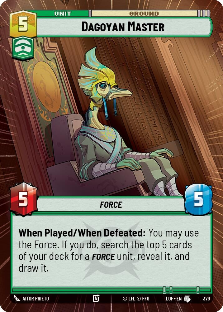 Image for Dagoyan Master (Hyperspace) - Star Wars: Unlimited