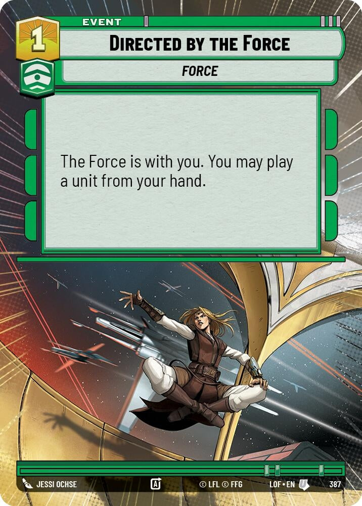 Image for Directed by the Force (Hyperspace) - Star Wars: Unlimited