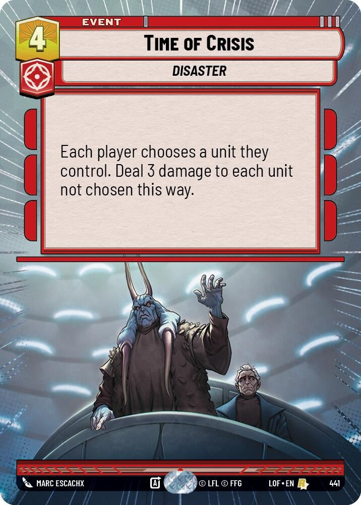 Image for Time of Crisis (Hyperspace) - Star Wars: Unlimited