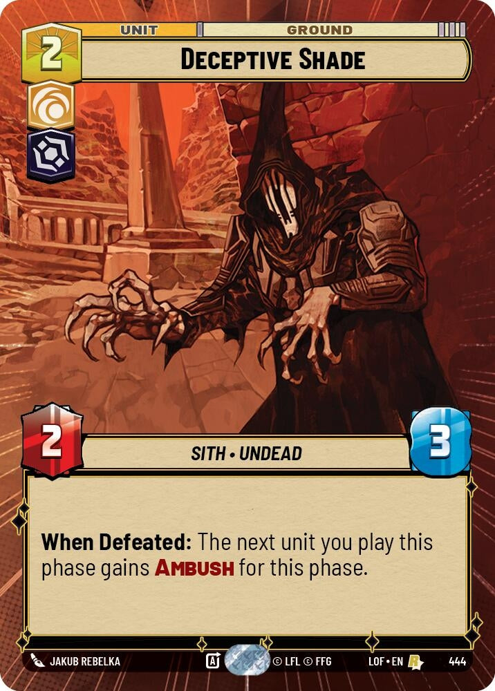 Image for Deceptive Shade (Hyperspace) - Star Wars: Unlimited